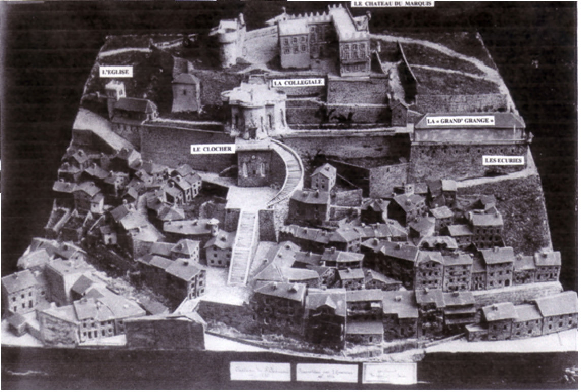 maquette du chateau3